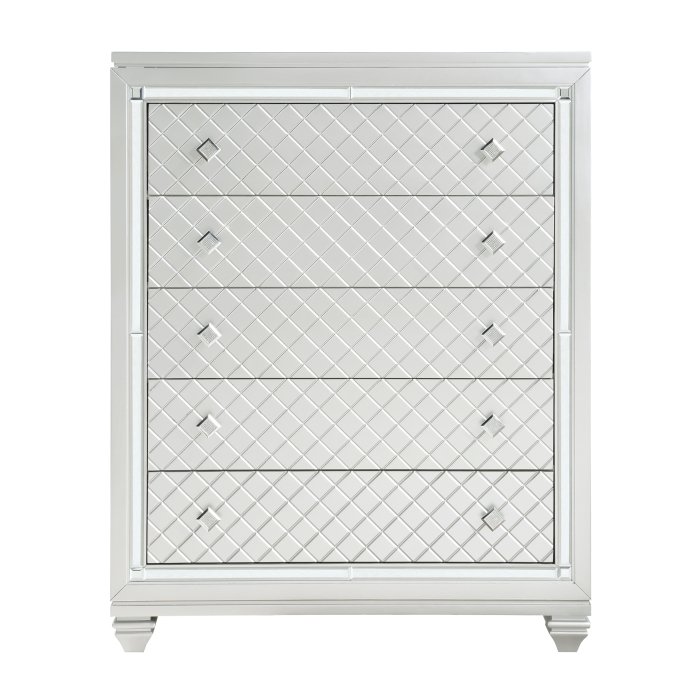 Leesa Silver finish Chest