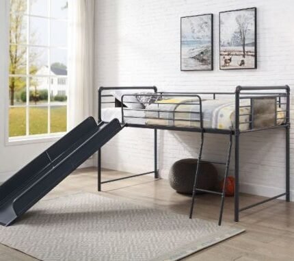 Cordelia Twin Loft Bed W/Slide