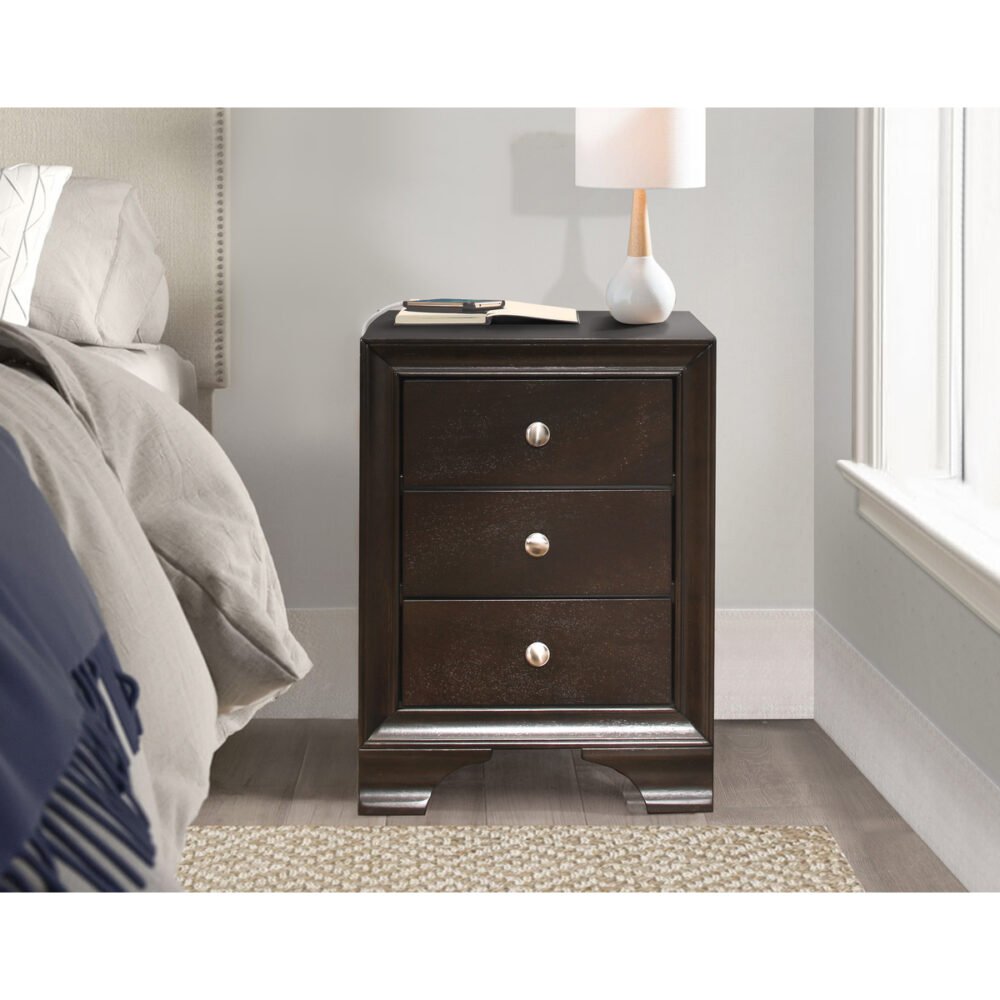 Centralia Collection Nightstand Brown