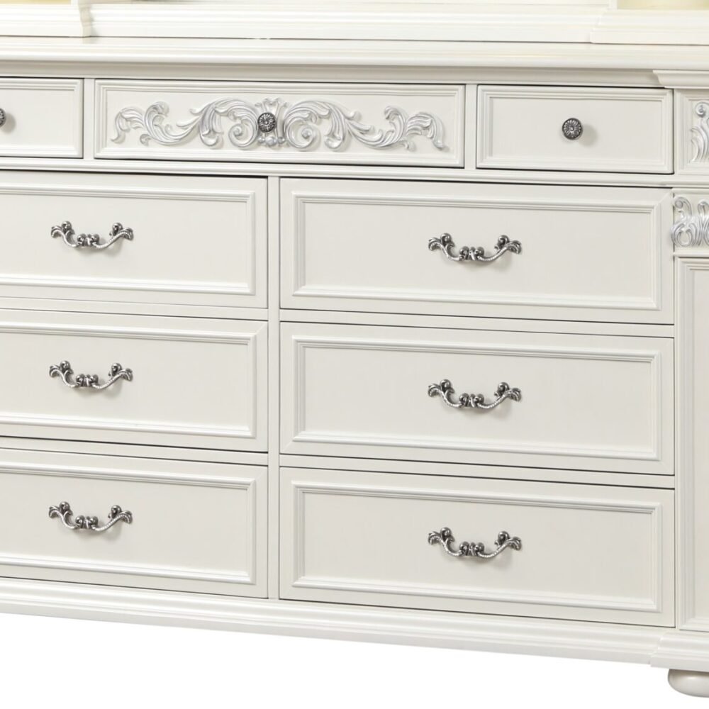 Platinum White Dresser