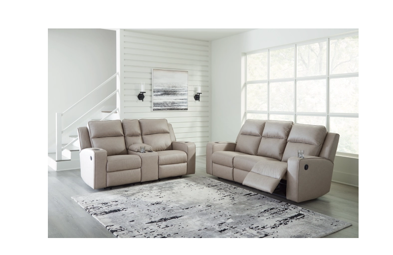 Lavenhorne Reclining Sofa and Loveseat