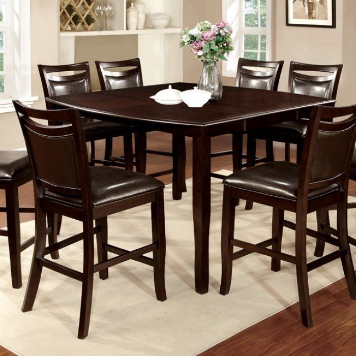 Woodside Espresso Counter Height Table