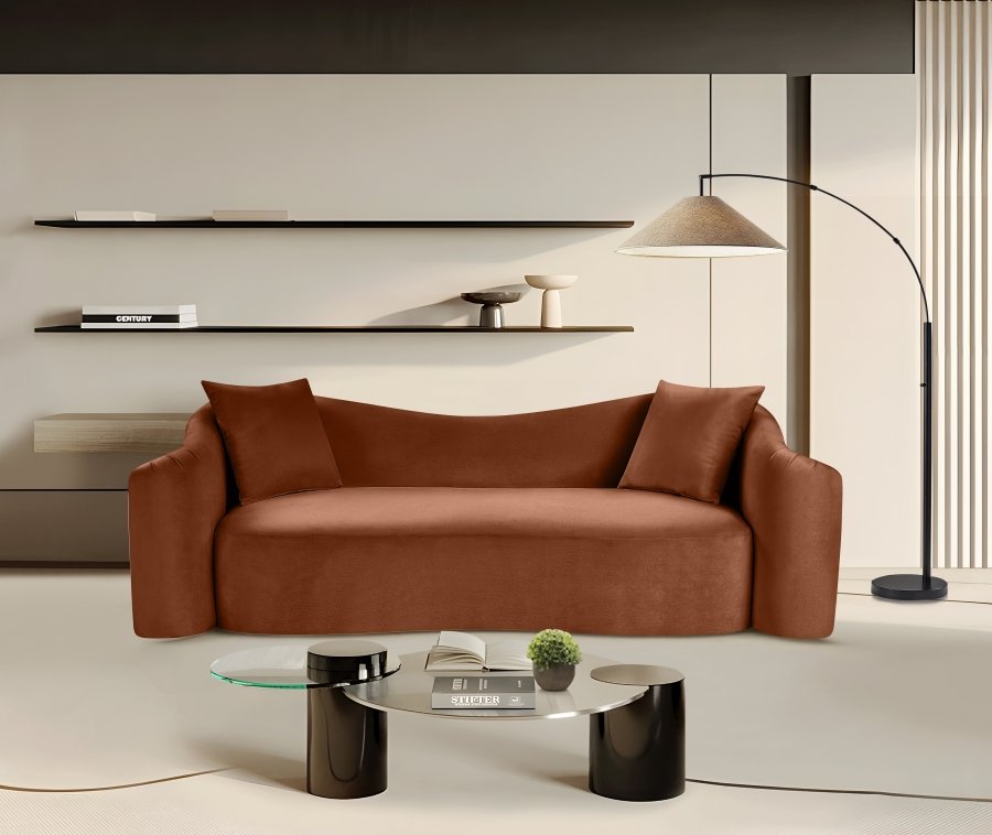Destin Velvet Upholstered Sofa