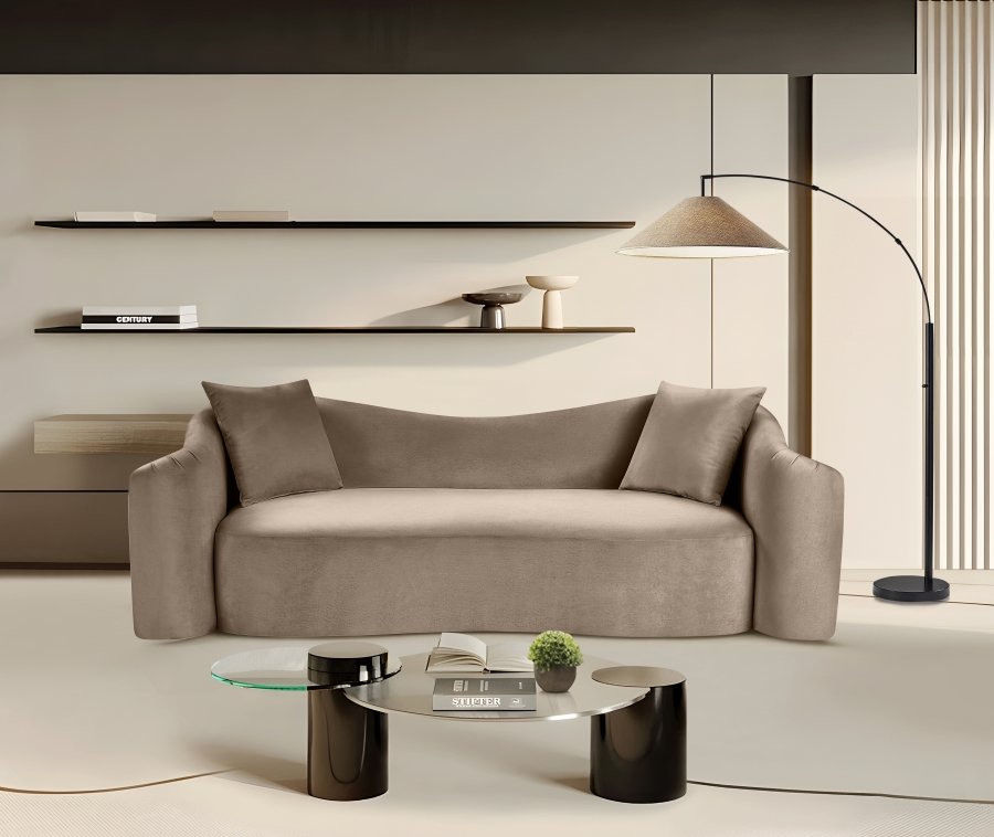 Destin Velvet Upholstered Sofa