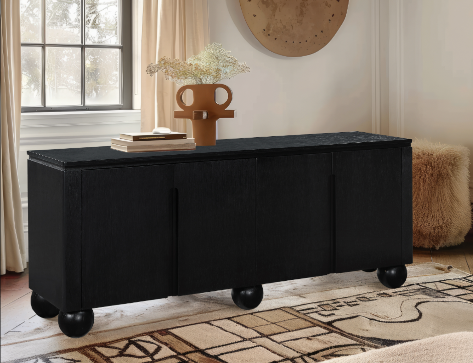 Cardiff Black Sideboard/Buffet