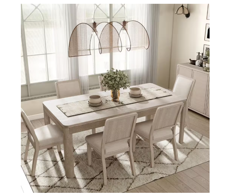 Belize Gray Fog Dining Table