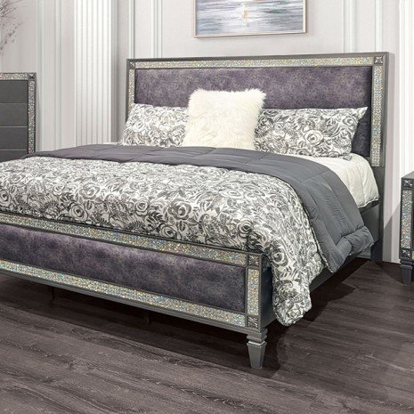 Lyanne Gray Eastern King Bed
