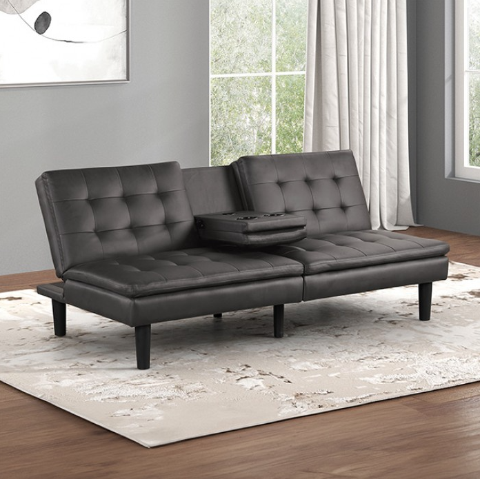 Eidsberg Gray Futon Sofa Bed