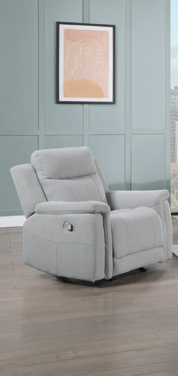 U1797 GREY GLIDER RECLINER