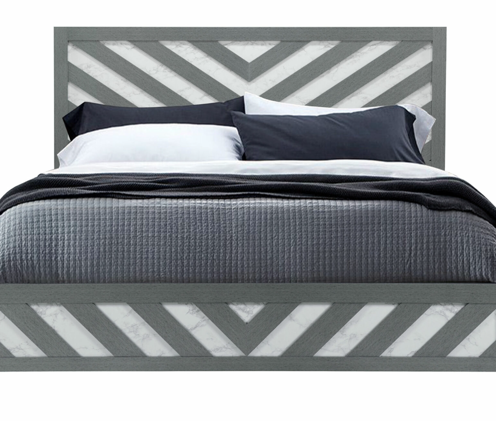 MICAH GREY QUEEN BED