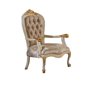 Kardelen Traditional Chair Cream