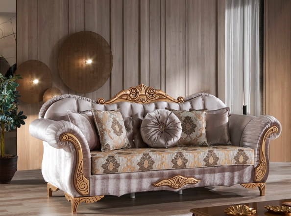 Sultan Traditional Stationary Sofa