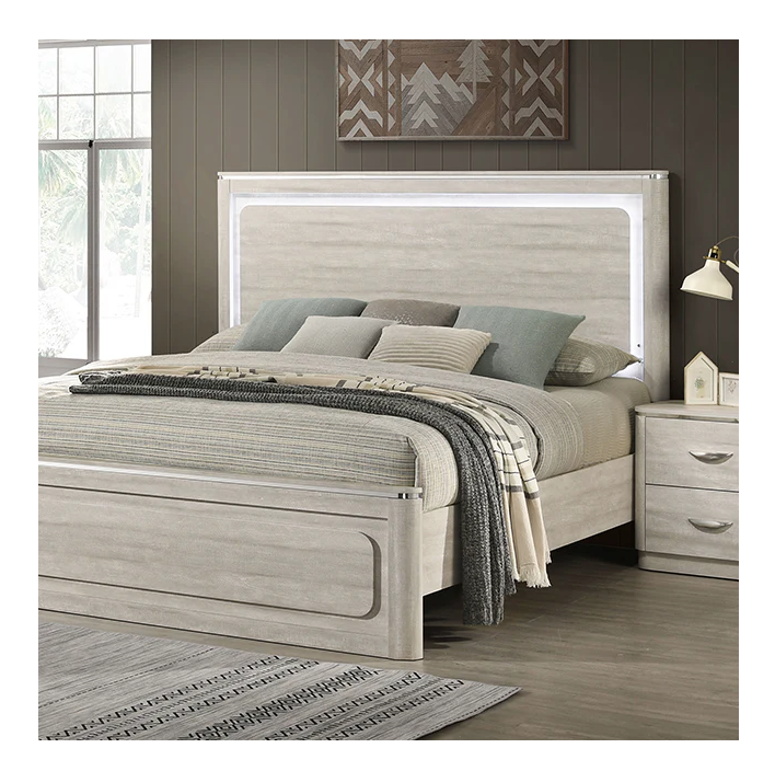 Farsund Dusty Gray Eastern King Bed