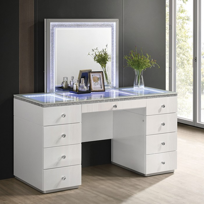 Stoholm Vanity Set White