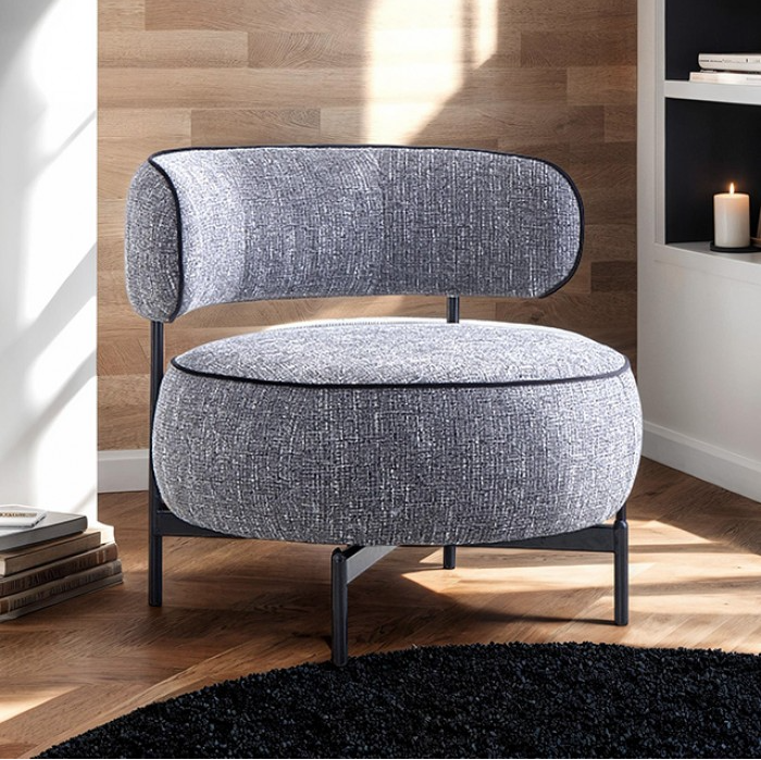 Florens Swivel Chair Dark Gray