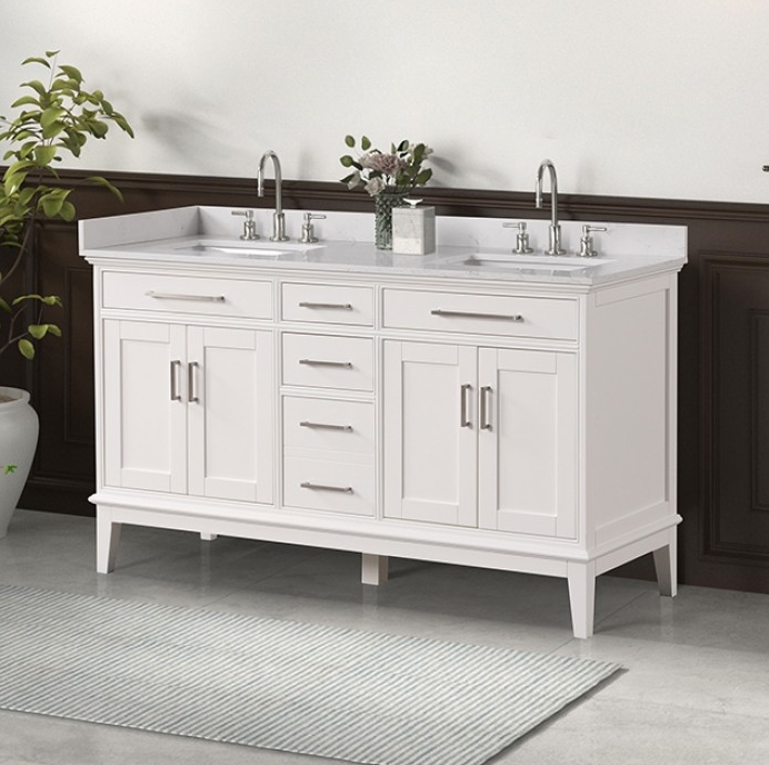 Rimini Vanity Set White