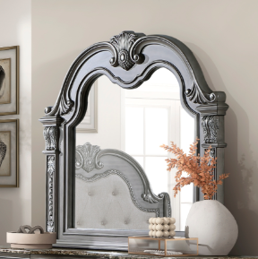 Bennington Collection Mirror Gray